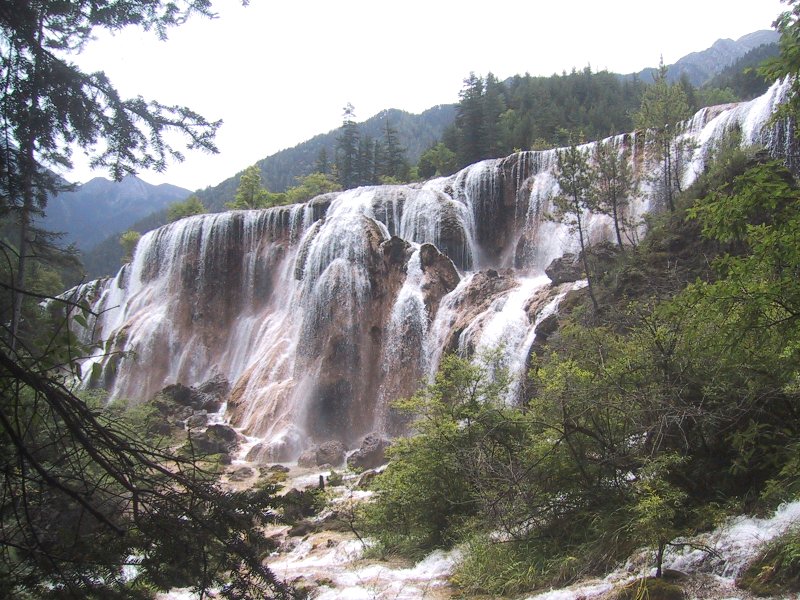 Jiuzhaigou Waterfall
