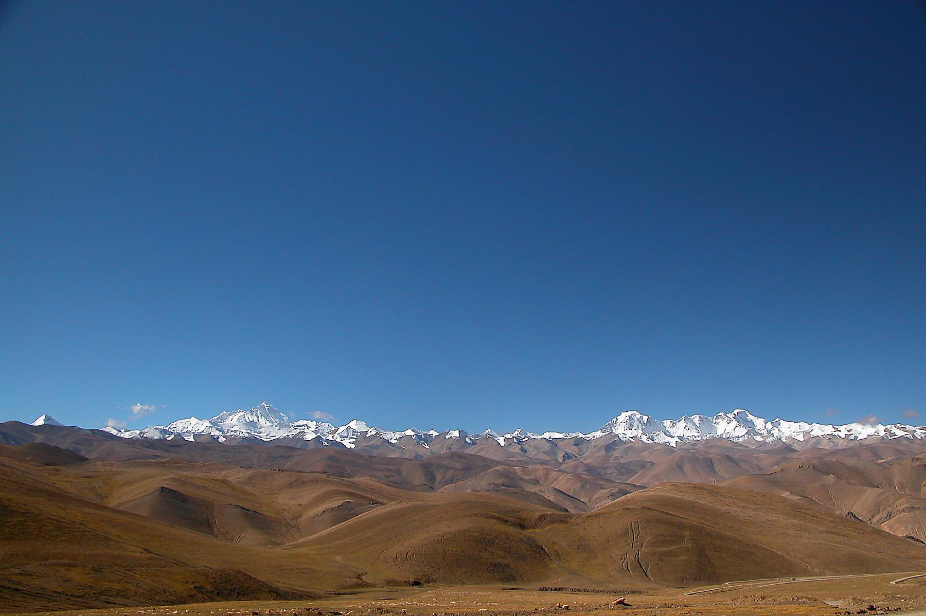 Everest from Tibet