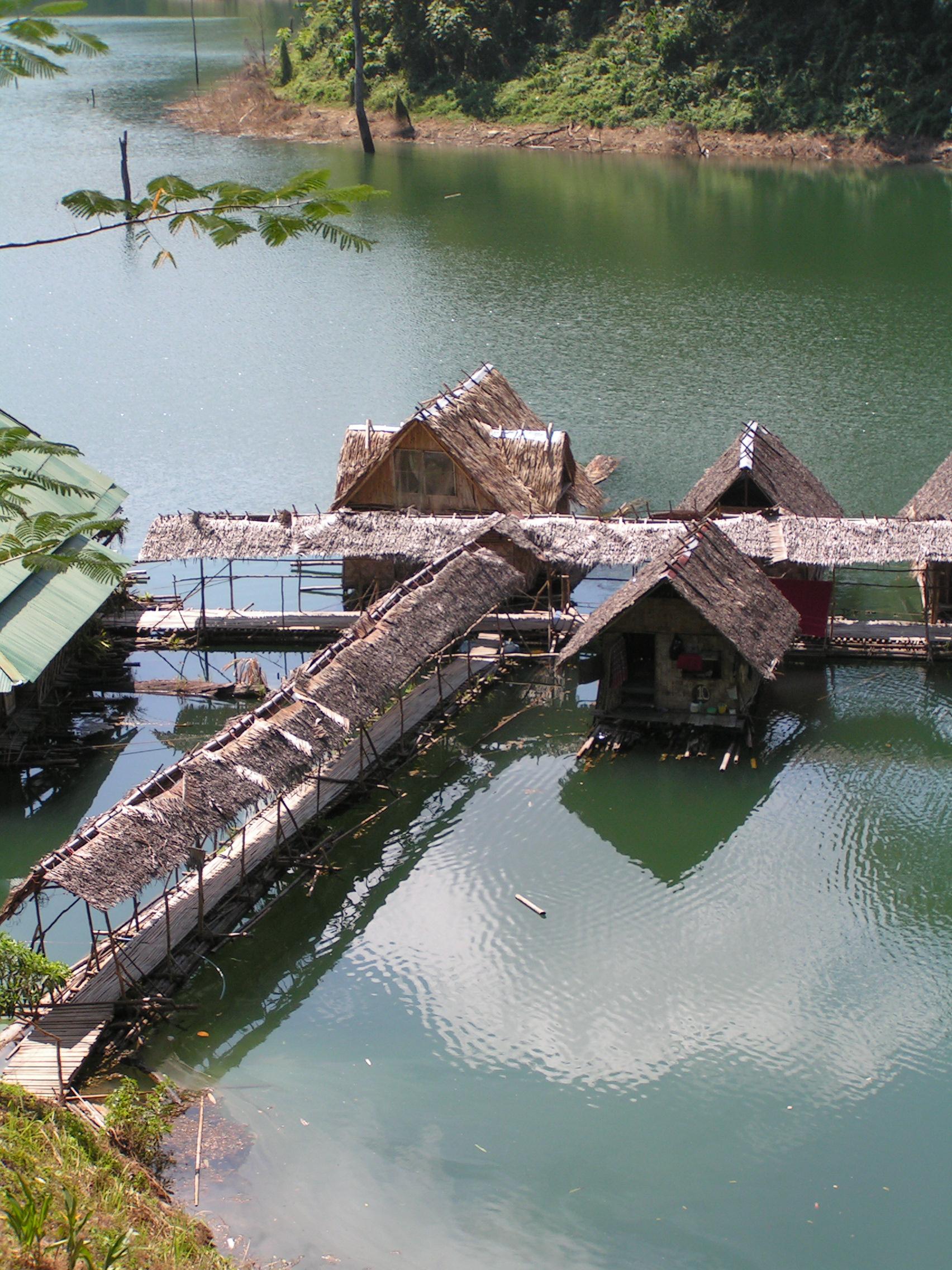 Floating Huts 2
