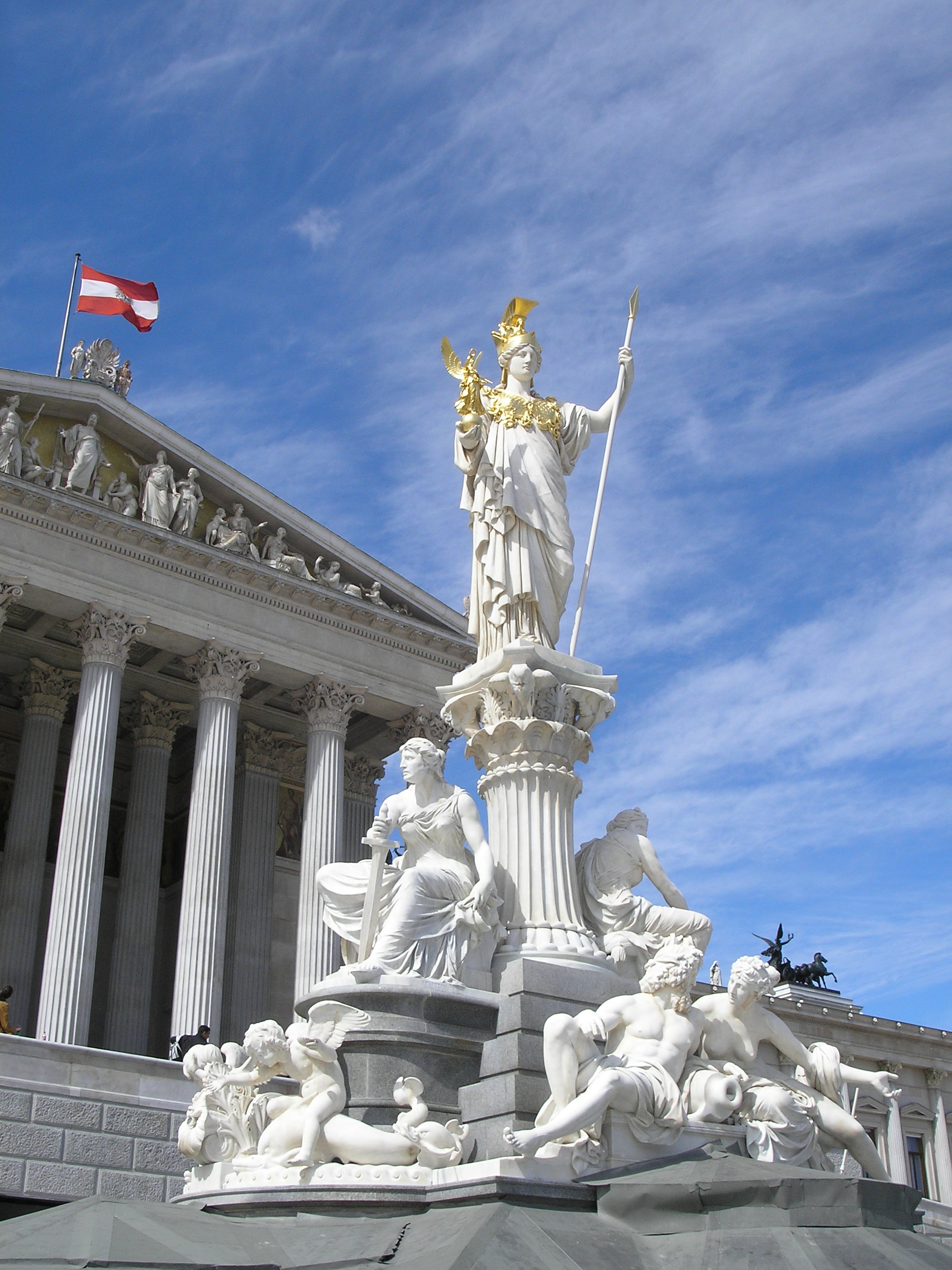 Austria Parlament Athena