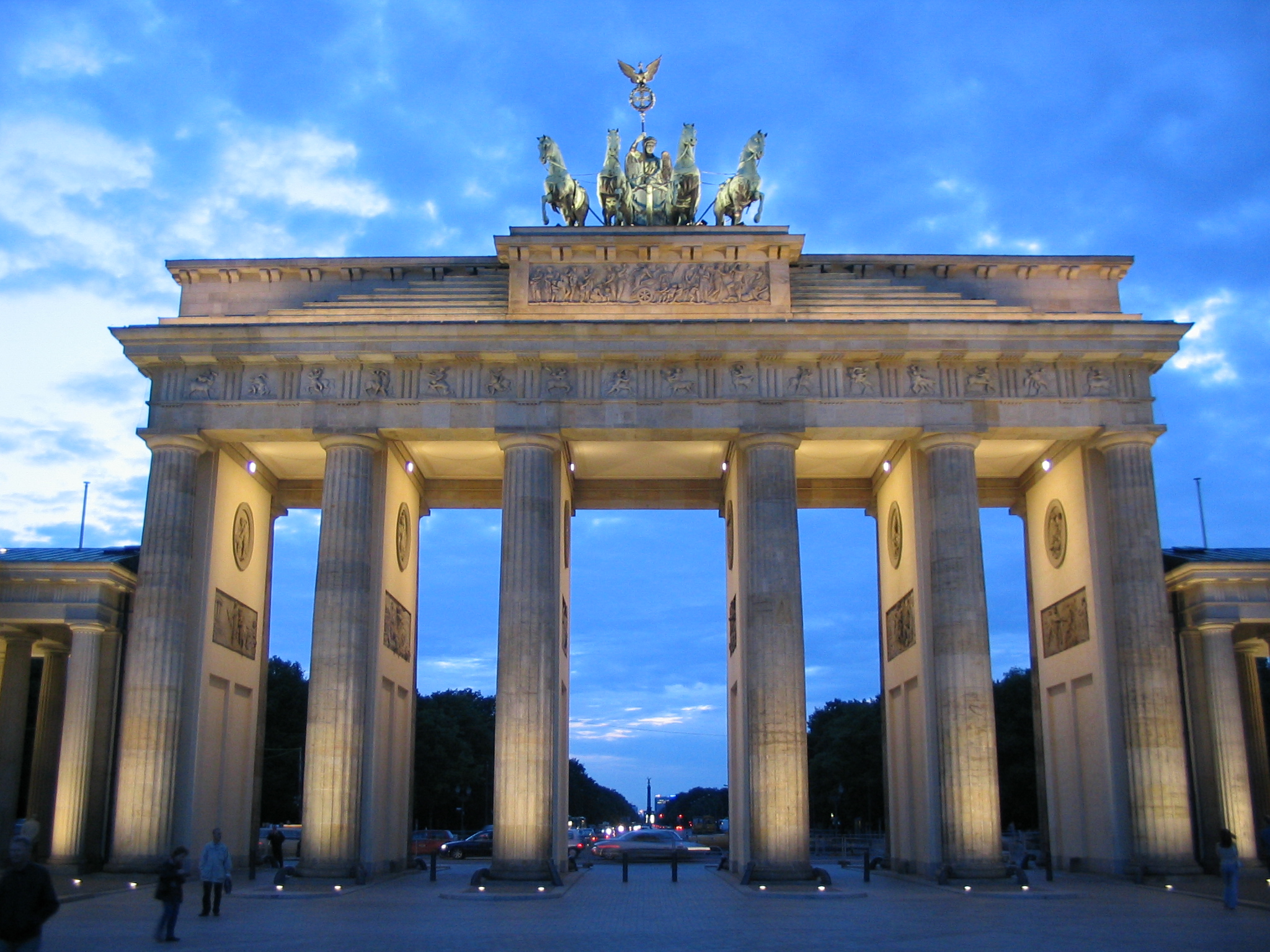 Brandenburger Tor Blaue Stunde