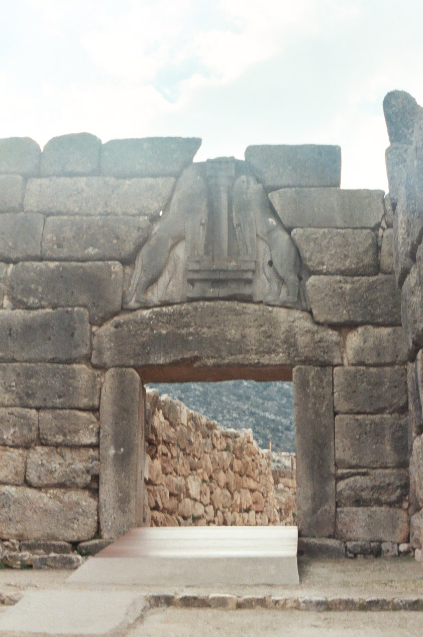 Lion Gate at Mycenae