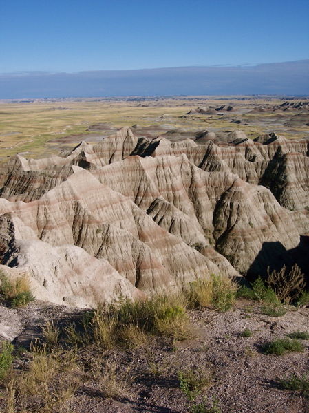 449px Badlands national park 07 26 2005 1