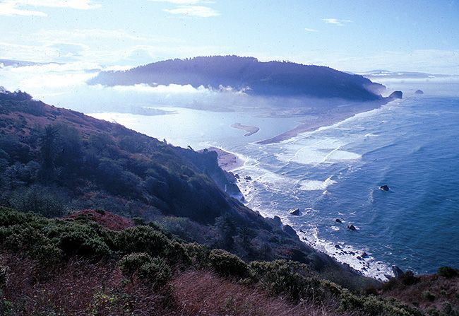 Klamath river estuary